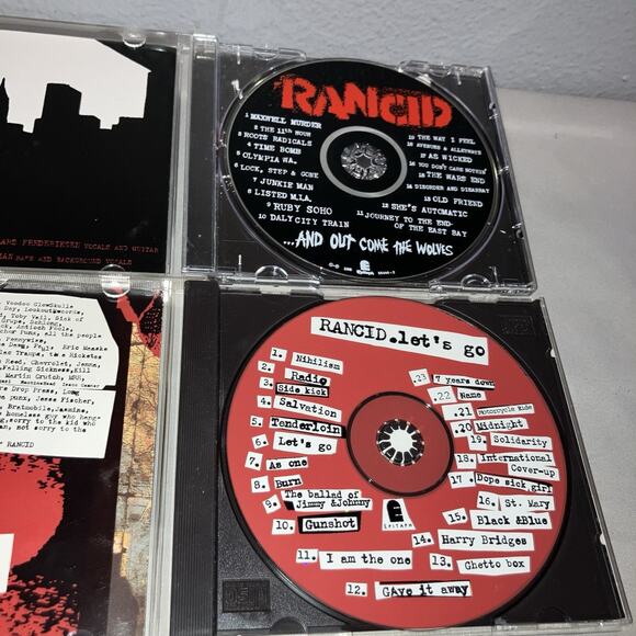 Cd Used Rancid And Out Come the Wolves / Let’s Go / Life Won’t Wait Lot See Pics - Picture 4 of 6